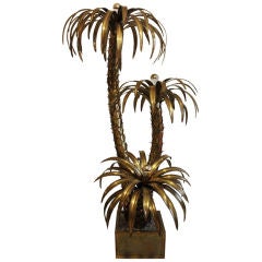 Maison Jansen Palm Tree Floor Lamp