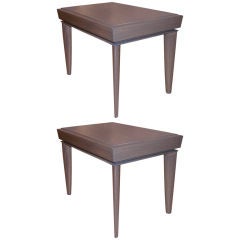 Pair of Paul Frankl Side Tables