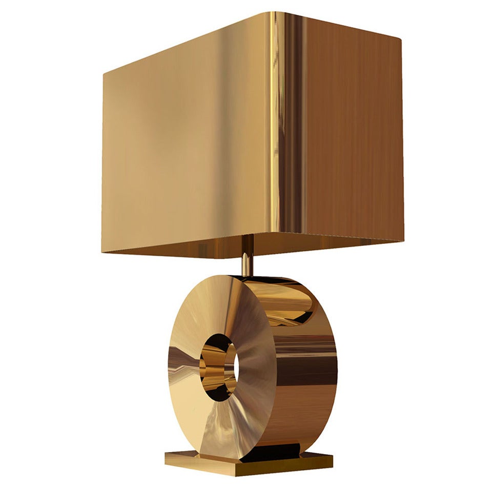 Bronze Cerchio Lamp For Sale