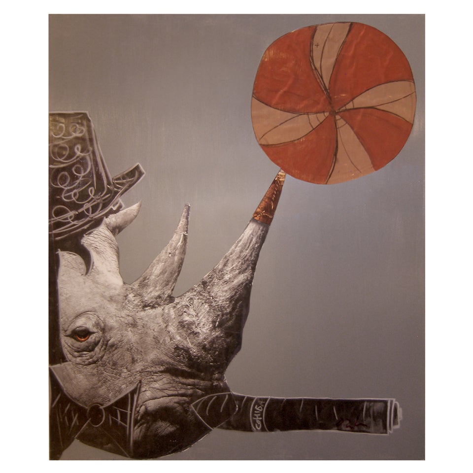 Rhino Grey (2012) by Domingo Zapata For Sale