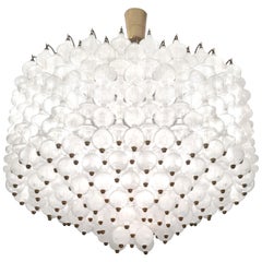 Italian Interlocking Glass Chandelier