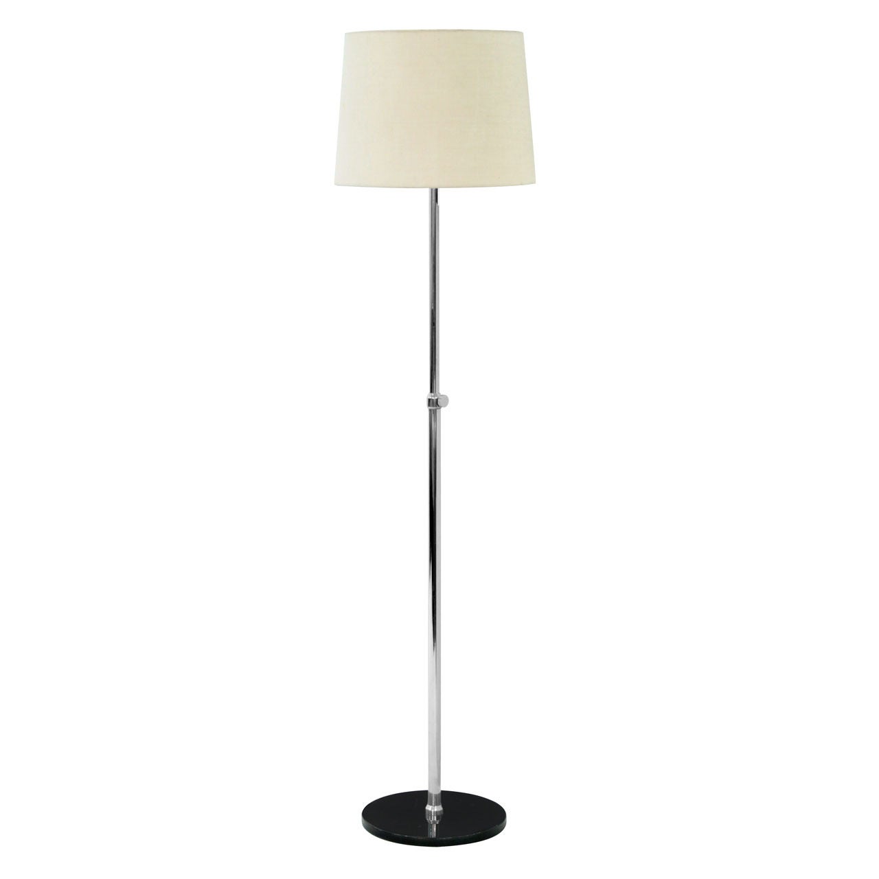 Adjustable Polished Steel Floor Lamp by Arredoluce