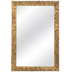 Hand-carved Gilded Mirror by Friedman Brothers Decorative Arts Inc.