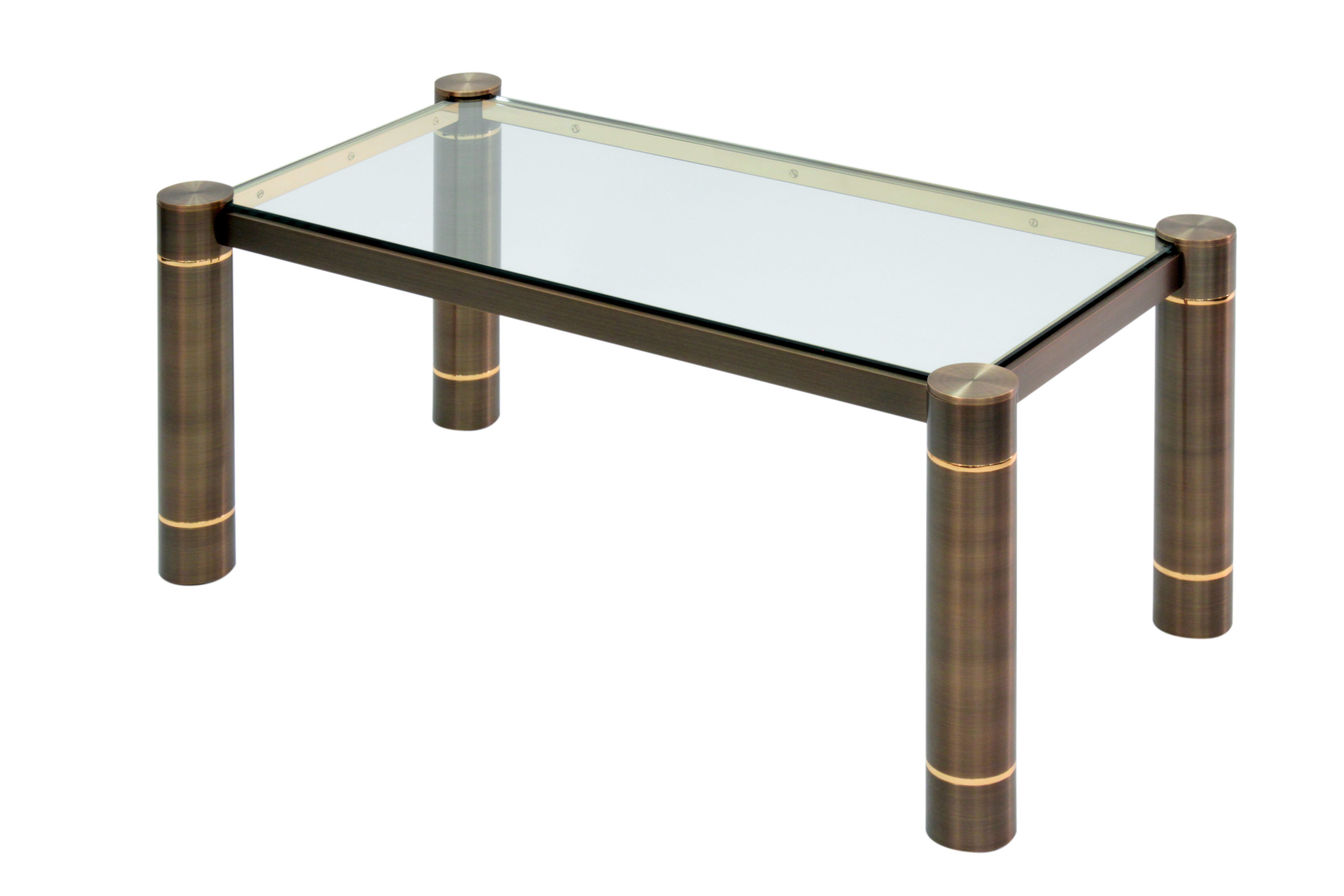 Chic "Round Leg Coffee Table" by Karl Springer