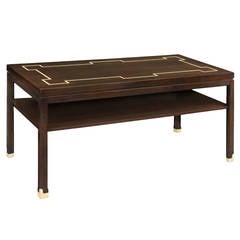 Long Console Table in Mahogany by Tommi Parzinger 9