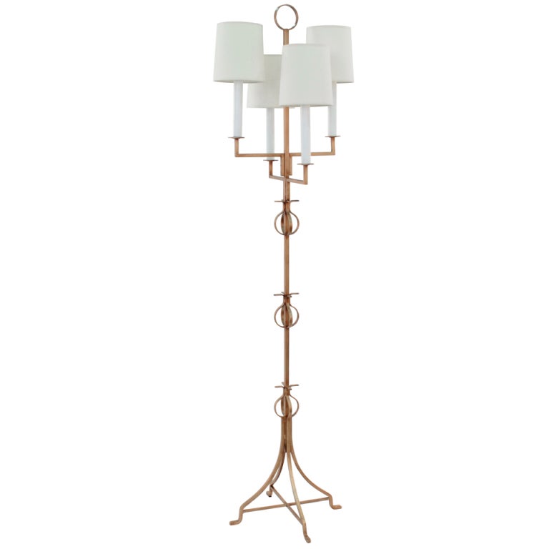 Sculptural Floor Lamp By Tommi Parzinger At 1stdibs Sculptural Floor Lamp By Tommi Parzinger For
