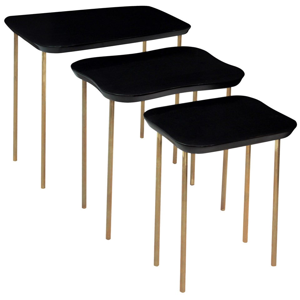 Set of Nesting Tables by Charak Modern For Sale