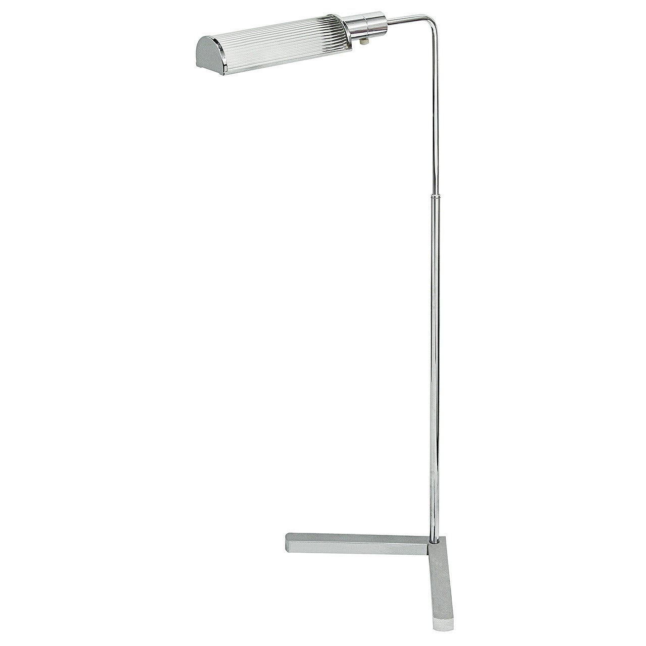 Reading Lamp with Shade Composed of Glass Rods by Casella Lighting