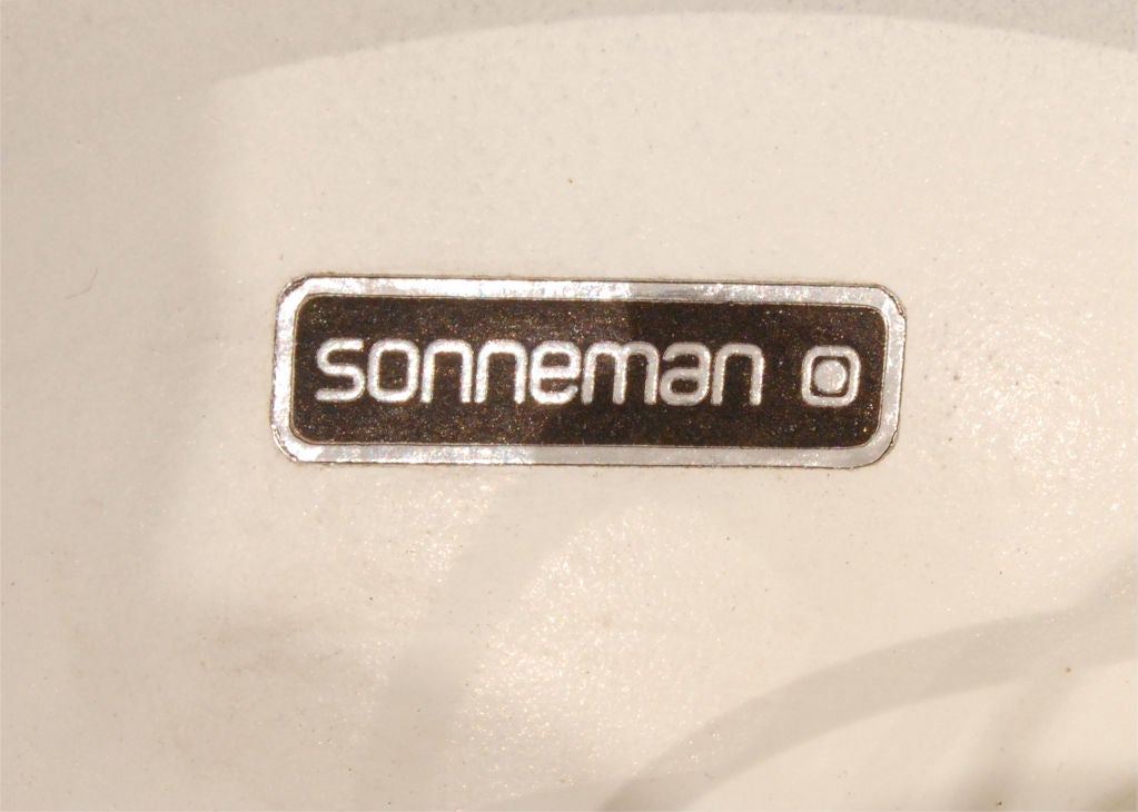 Kronleuchter mit fünf verchromten Pendelleuchten von Robert Sonneman im Zustand „Hervorragend“ im Angebot in New York, NY