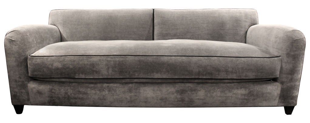 Sofa designed by Angelo Donghia for Donghia, American 1970's (Label on the bottom)