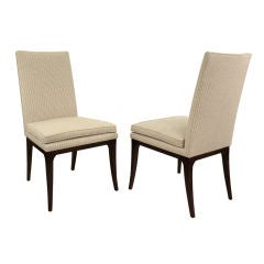 Set of 8 Elegant Dining Chairs Model No.1243 by Harvey Probber