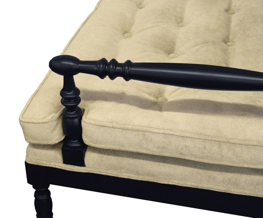 American Hollywood Regency Style Bench