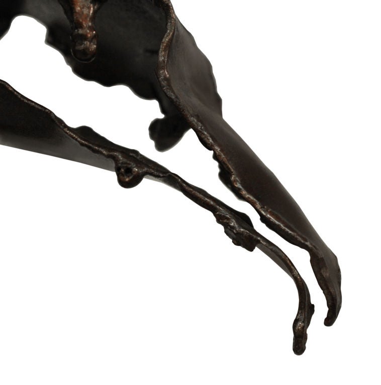 Handgeflochtene Raven-Skulptur (amerikanisch)