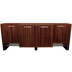 Large and Impressive 4 Door Commode in Mahogany by Pace