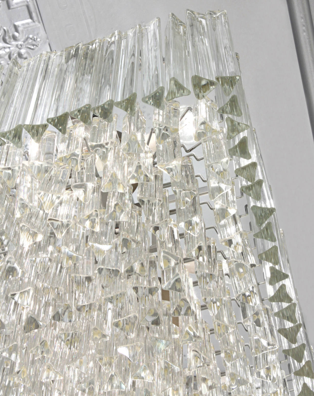Rectangular Glass Prism Chandelier Designs Rectangular Glass Prism Chandelier Designs