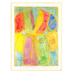 "Yellow Watercolors" by Jim Dine