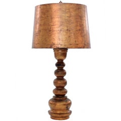 Sculptural Giltwood Table Lamp 2