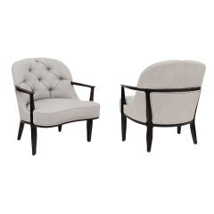 Pair of Lounge Chairs by Edward Wormley