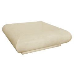Large Coffee Table in Tessellated Bone