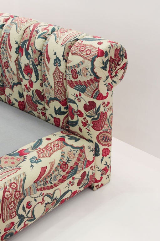 Queen Size Bed/Daybed in Graphic Silk by Jay Spectre