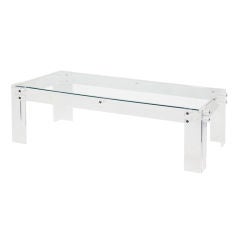 Coffee Table in Lucite with Lug Design 1
