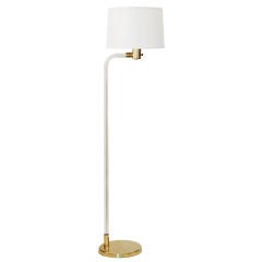 Floor Lamp in Lucite and Brass Attributed to Dorothy Thorpe