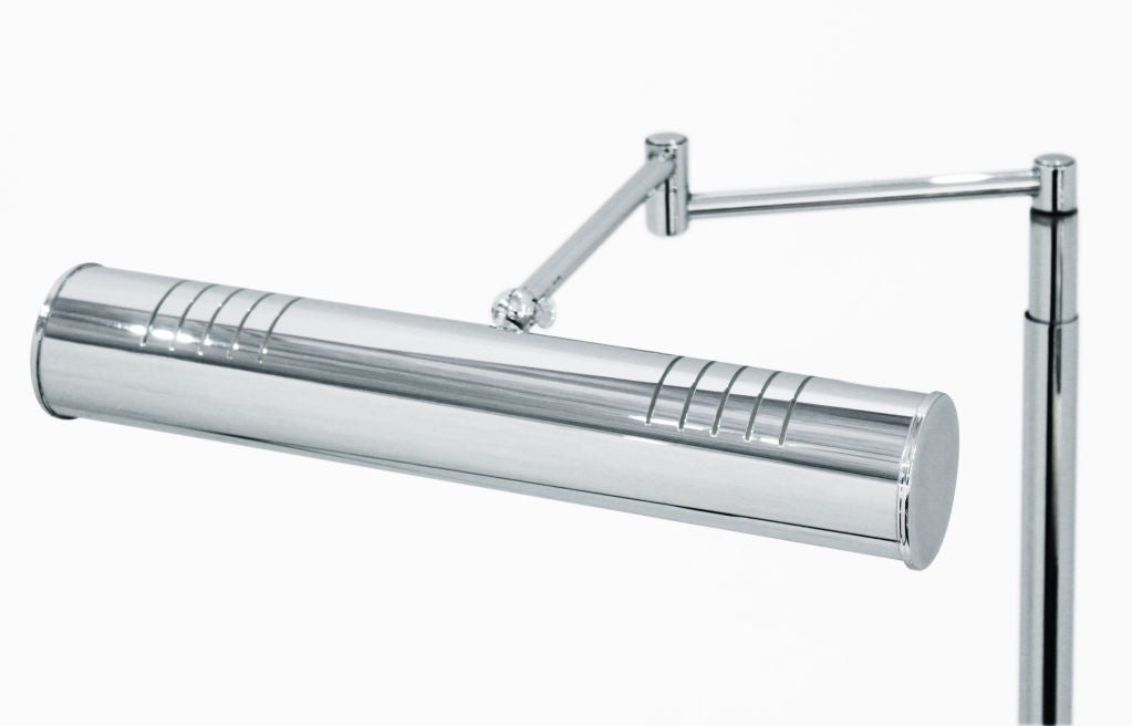 Polished Chrome Reading Lamp by Nessen Lighting