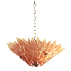 Starburst Chandelier in Cast Resin by Sirmos