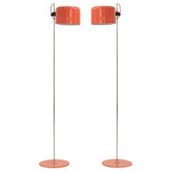 Pair of Floor Lamps by Joe Columbo