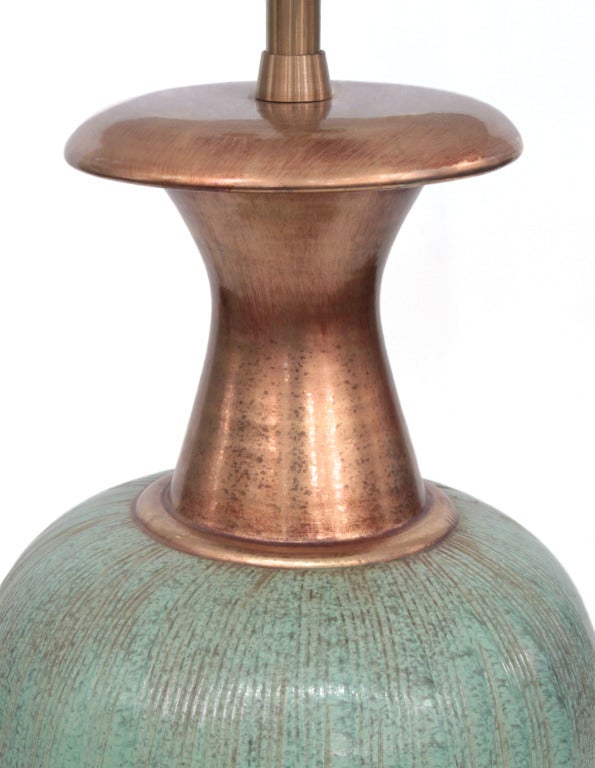 Hand-thrown Ceramic Table Lamp