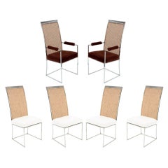 Set of 8 Dining Chairs By Milo Baughman