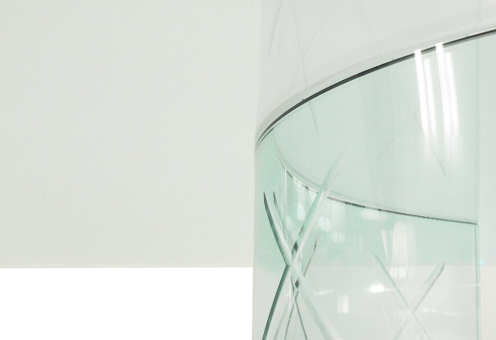 curved glass dining table