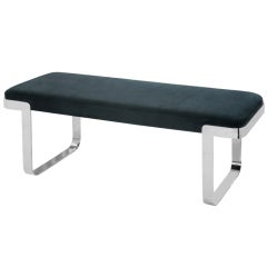 Bench with Steel Base by Pace Collection