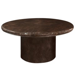 Chic Goatskin Dining Table by Sally Sirkin Lewis