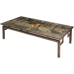 Stunning "Chin Ying" Coffee Table by Philip and Kelvin Laverne