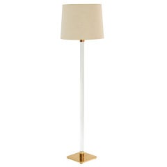 Glass Floor Lamp by Hansen