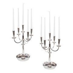 Pair of Large Candelabra by Tommi Parzinger