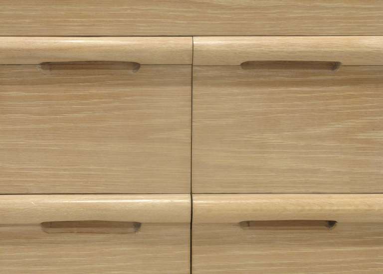 20th Century Chest of Drawers in Bleached Oak by Jay Spectre