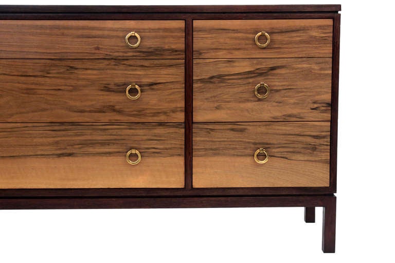American Chest of Drawers in French Walnut by Edward Wormley