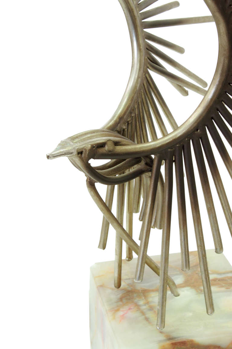 Sculpture abstraite oiseau soudé de Curtis Jere Excellent état - En vente à New York, NY