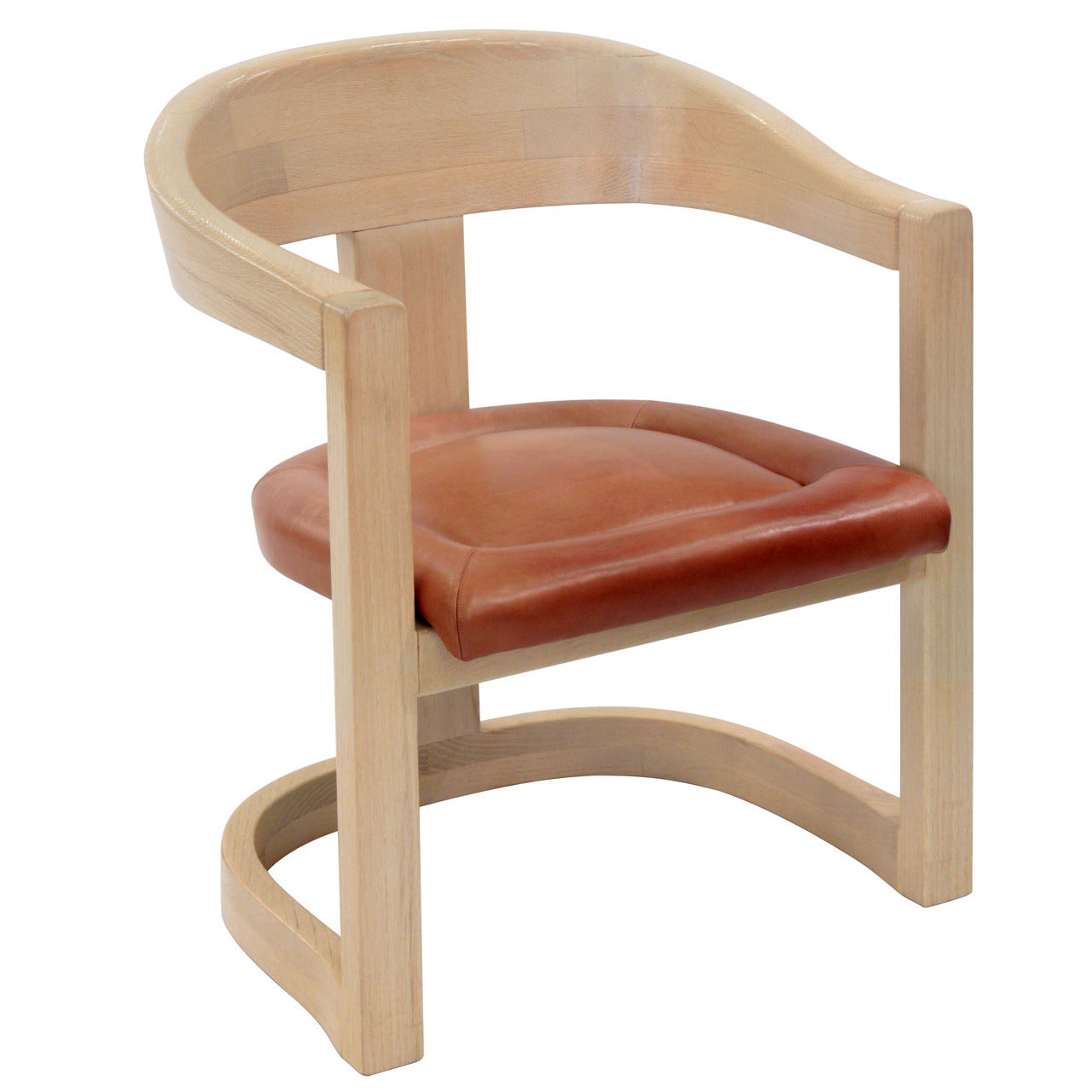 "Onassis Chair" in Dowel Wood by Karl Springer