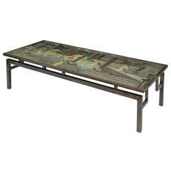 Stunning "Chin Ying" Coffee Table by Philip and Kelvin Laverne