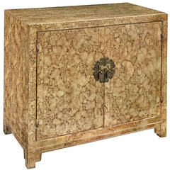 Asian Style Cabinet with Oil Lacquer Finish by Henredon