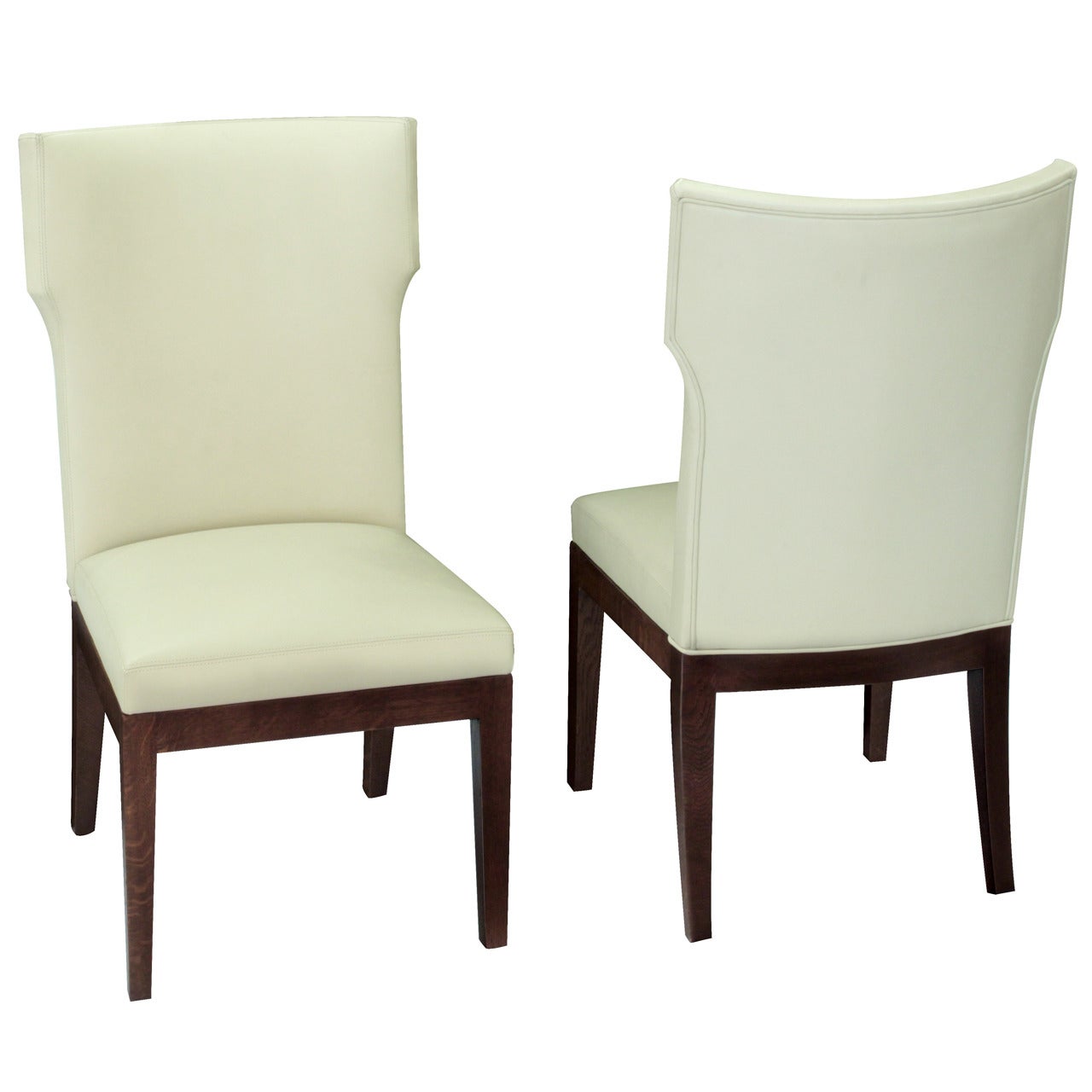Set of 12 "Barbuda" Dining Chairs by Christian Liagre