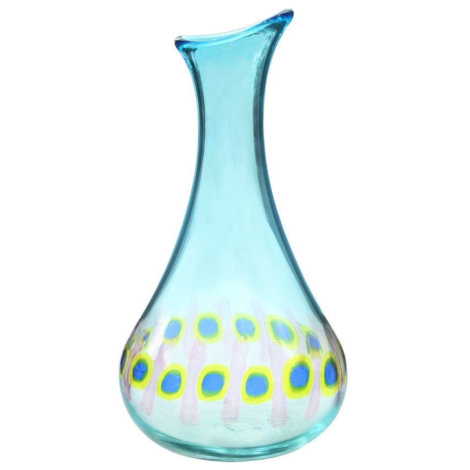 Handblown "Murrine Incatenate" Vase by Anzolo Fuga for A.V.E.M 1959