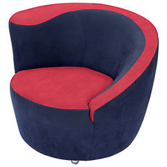 Swiveling Sculptural "Cork Screw Chair" by Vladimir Kagan 4