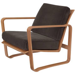 Rare "Modern Morris Chair" with Adjustable Back by Edward Wormley