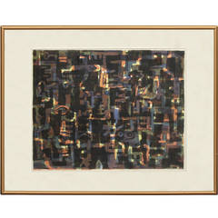 "Abstract Fables" Silkscreen by Henry Mark 1
