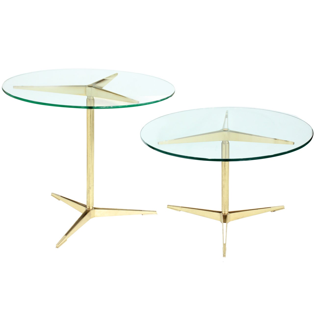 Pair of Rare Staggered Height Coffee Tables by Ico and Luisa Parisi