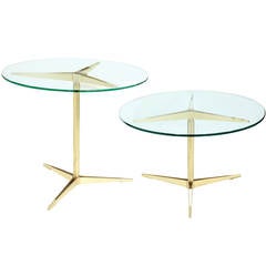 Pair of Rare Staggered Height Coffee Tables by Ico and Luisa Parisi